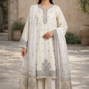3 Piece Stitched Lawn Collection